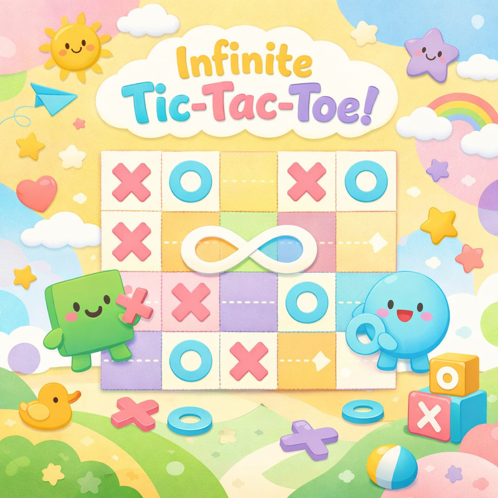 3 Piece Tic Tac Toe